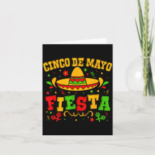 Cinco De Mayo Lets Fiesta Squad Funny Mexican Part Card