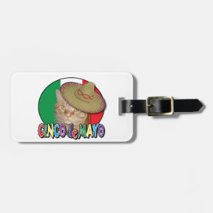 Cinco de Mayo Luggage Tag