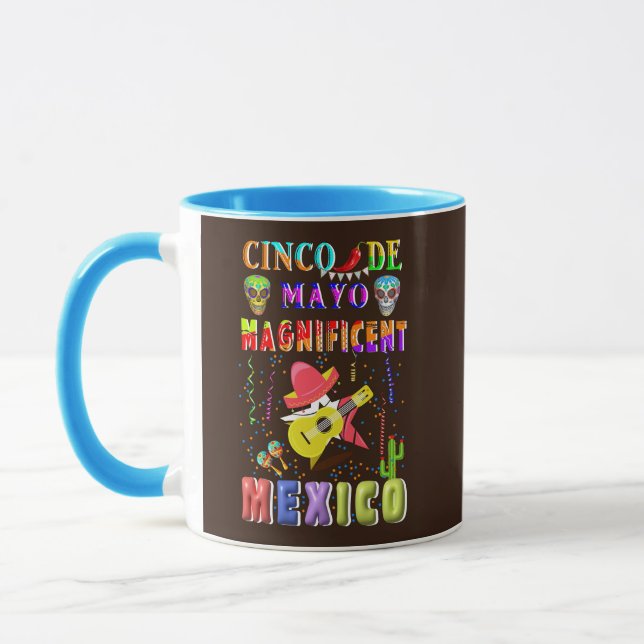 Cinco de Mayo Magnificent Mexico Mug (Left)