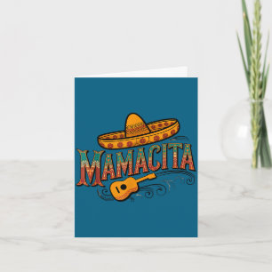 Cinco de mayo mamacita flower mama cita mexican card