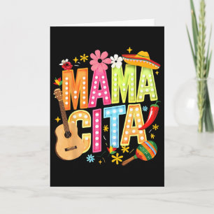 Cinco De Mayo Mamacita Mexican Mama Cita Women Mot Card