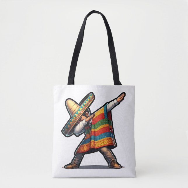 Cinco de Mayo Man Tote Bag (Front)