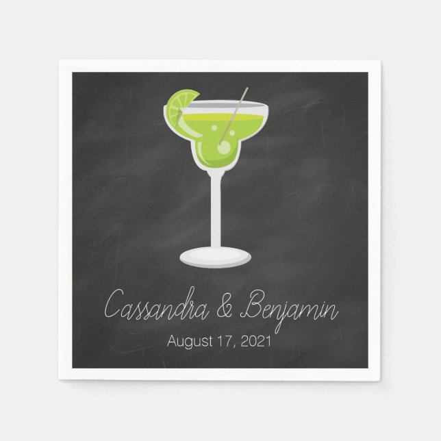 Cinco de Mayo Margarita Party Napkins (Front)