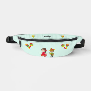 Cinco De Mayo Mariachi Music Dancing Cactus Custom Bum Bags