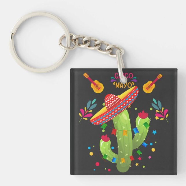 Cinco de Mayo May 5, 1862 Key Ring (Front)