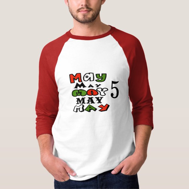Cinco de Mayo  May 5  Graphic T-shirt (Front)