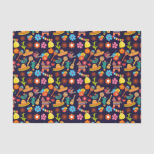 Cinco De Mayo Mexican cute pattern  Tissue Paper