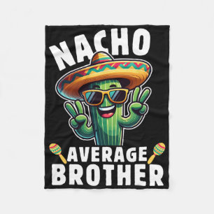 Cinco De Mayo Mexican Family Kids Boys Nacho Avera Fleece Blanket