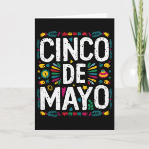 Cinco De Mayo Mexican Fiesta 5 De Mayo 3  Card