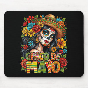 Cinco De Mayo Mexican Fiesta 5 De Mayo Girls Women Mouse Mat