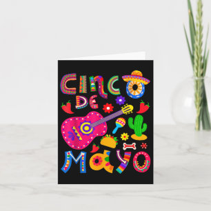 Cinco De Mayo Mexican Fiesta 5 De Mayo Mexico Mexi Card