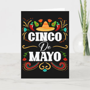 Cinco De Mayo Mexican Fiesta 5 De Mayo Mexico Mexi Card