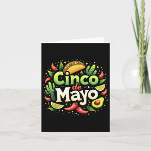 Cinco De Mayo Mexican Fiesta 5 De Mayo Squad Women Card