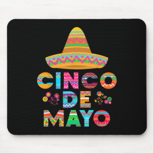 Cinco De Mayo Mexican Fiesta 5 De Mayo Women Men B Mouse Mat