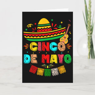 Cinco De Mayo Mexican Fiesta 5 De Mayo Women Men G Card