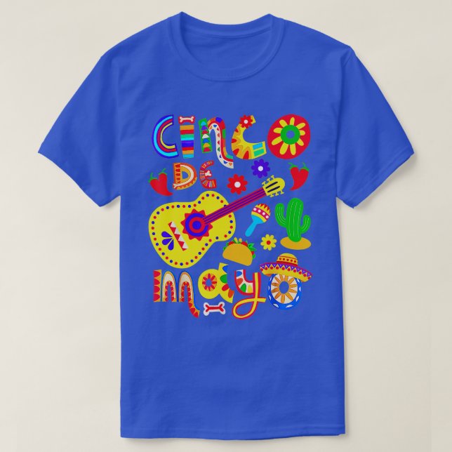 Cinco De Mayo  Mexican Fiesta 5 De Mayo Women Men  T-Shirt (Design Front)