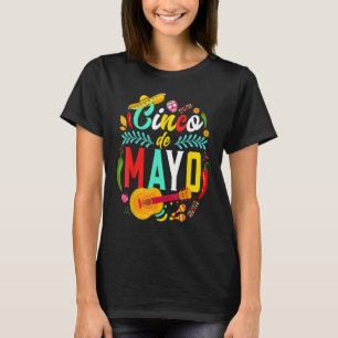 Cinco De Mayo Mexican Fiesta celebrate 5 De Mayo M T-Shirt