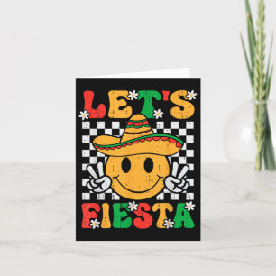 Cinco De Mayo Mexican Fiesta Celebration Teens Gir Card