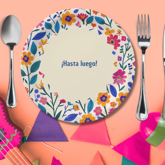 Cinco De Mayo-Mexican fiesta party Paper Plate (Creator Uploaded)
