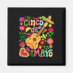 Cinco De Mayo Mexican Fiesta Squad 5 De Mayo For W Magnet