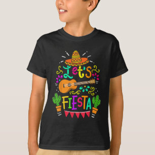 Cinco De Mayo Mexican Guitar Cactus For Men Women T-Shirt