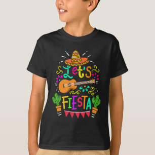 Cinco De Mayo Mexican Guitar Cactus For Men Women T-Shirt