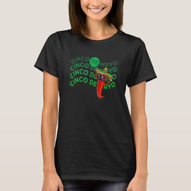 Cinco De Mayo Mexican Let's Fiesta 5 De Mayo_2 T-Shirt (Front)