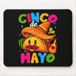 Cinco De Mayo Mexican Party Lets Fiesta Squad 5 De Mouse Mat