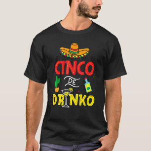 Cinco De Mayo Mexican Sombrero Fiesta Party Men Wo T-Shirt