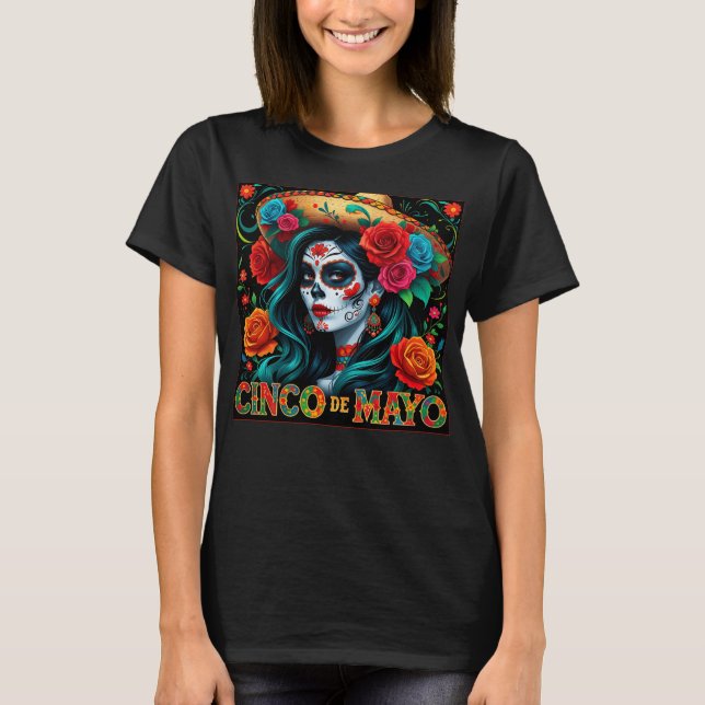 Cinco De Mayo Mexican T-Shirt (Front)