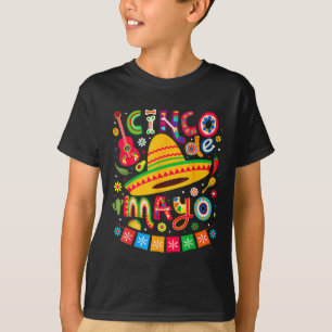 Cinco De Mayo Mexican Taco Funny 5 De Mayo Lets Fi T-Shirt