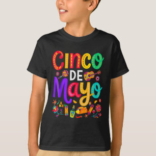 Cinco De Mayo Mexican Taco Funny 5 De Mayo Lets Fi T-Shirt