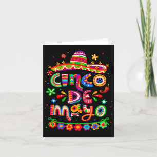 Cinco De Mayo Mexican Taco Lets Fiesta Cinco De Ma Card