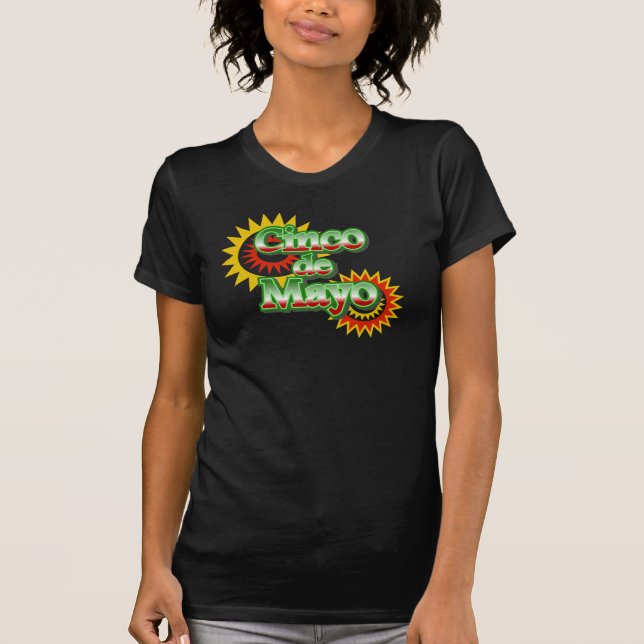 Cinco de Mayo Mexico May 5 Design T-Shirt (Front)