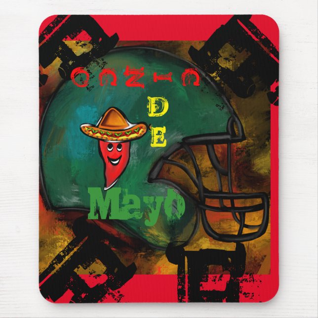 Cinco de Mayo Mouse Mat (Front)
