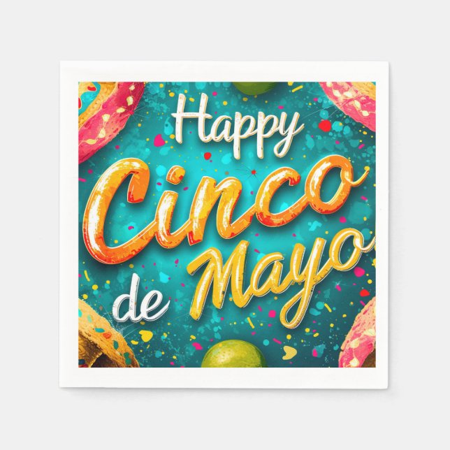 Cinco de Mayo Napkin (Front)