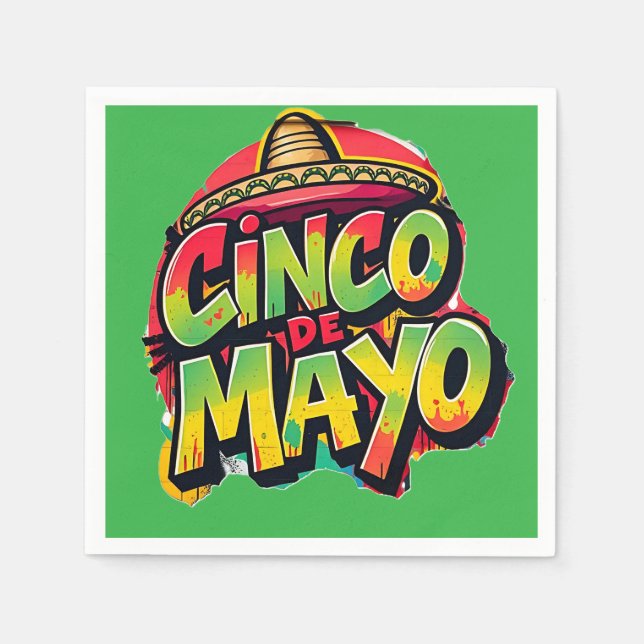 Cinco De Mayo Napkin (Front)