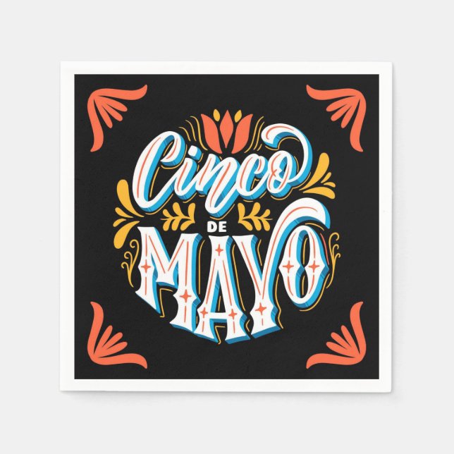 Cinco De Mayo  Napkins (Front)