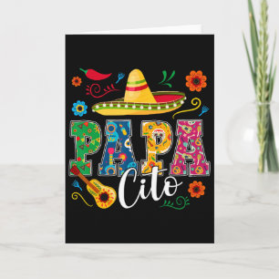 Cinco De Mayo Papacito Flower Papa Cito Mexican Card