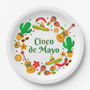 Cinco De Mayo  Paper Plate