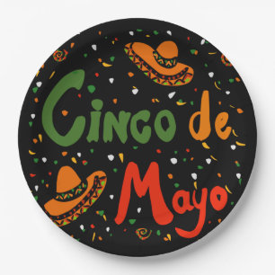CINCO DE MAYO PAPER PLATE