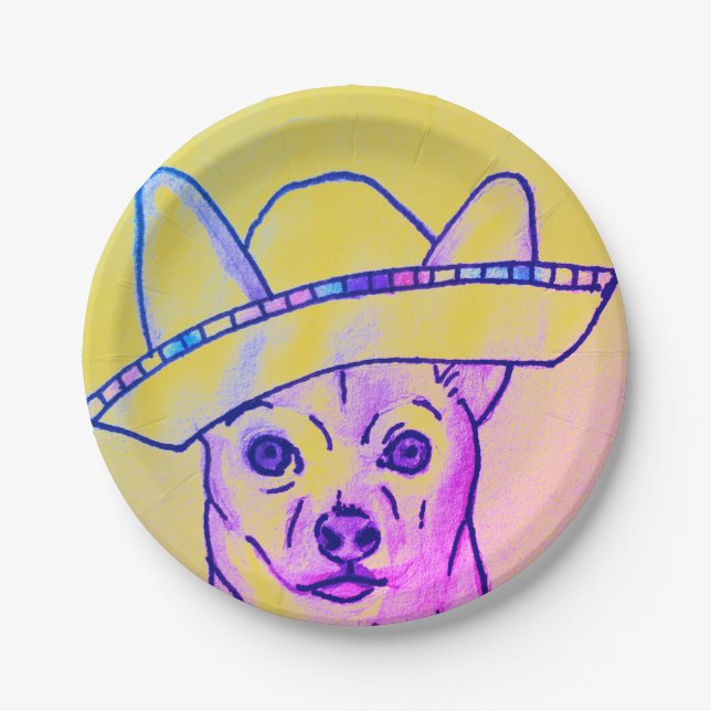 Cinco de Mayo Paper Plates (Front)