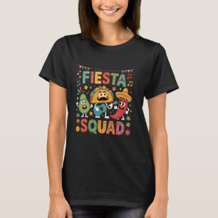 Cinco De Mayo Party 5 De Mayo Mexican Fiesta Squad T-Shirt