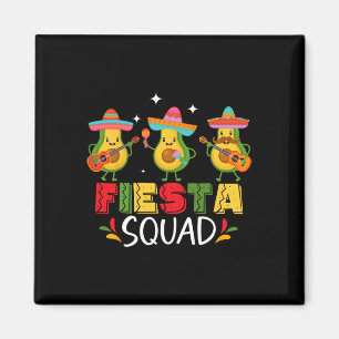 Cinco De Mayo Party Fiesta Squad Matching Family G Magnet