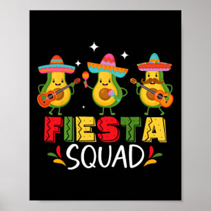 Cinco De Mayo Party Fiesta Squad Matching Family G Poster