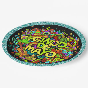 Cinco de Mayo Party Goods Plates