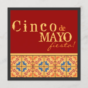 Cinco de Mayo Party! Happy Fiesta Invitation