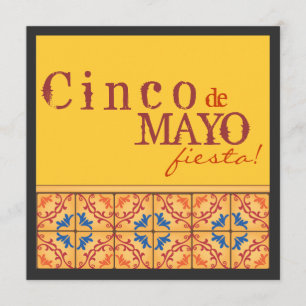 Cinco de Mayo Party! Happy Fiesta Invitation