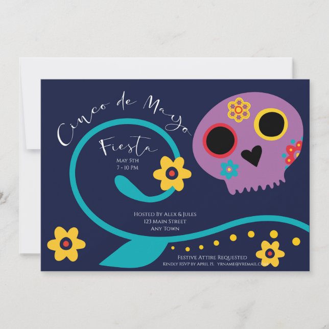 Cinco de Mayo Party Invitation (Front)