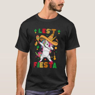 Cinco De Mayo Party Lets Fiesta Dabbing Mexican Un T-Shirt